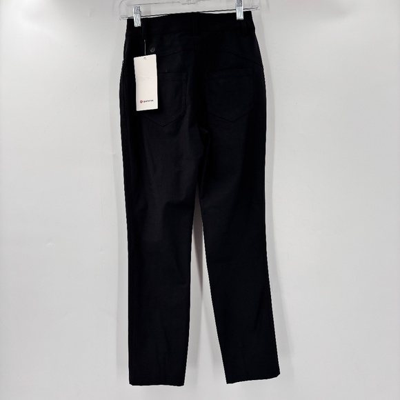 Lululemon City Sleek 5 pocket 7/8 Black Size 2 - Picture 6 of 6